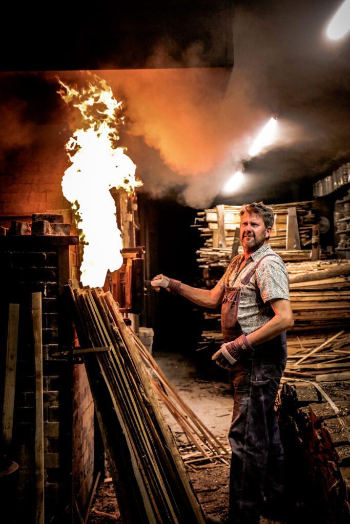 Muchelney Pottery Firing Mark Melbourne