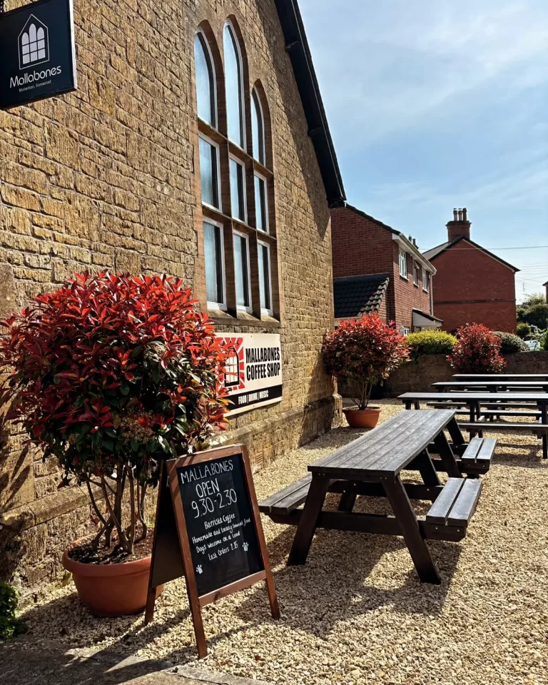 Mallabones Cafe, Misterton, Crewkerne in Somerset