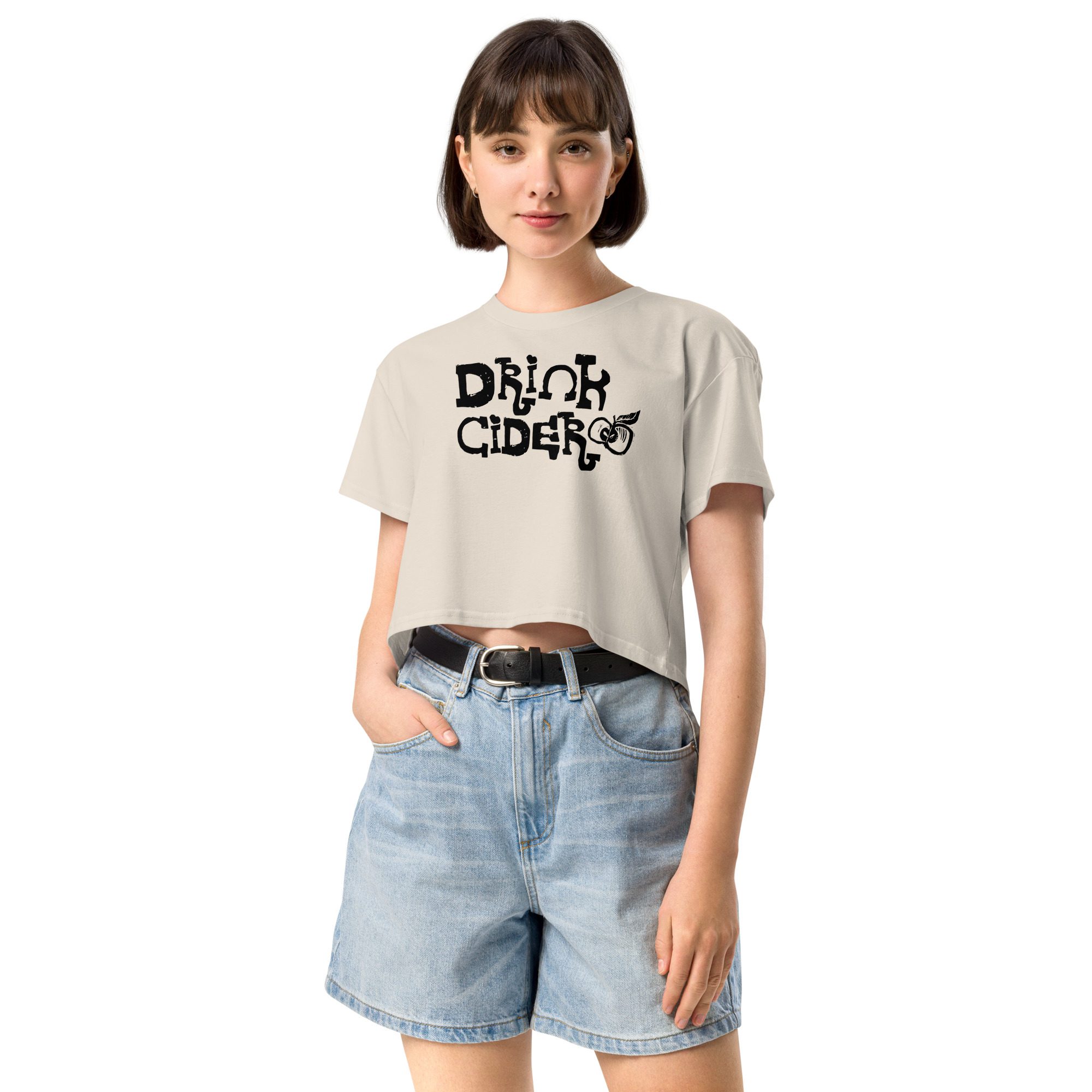 Drink Cider Women’s crop top - Image 5