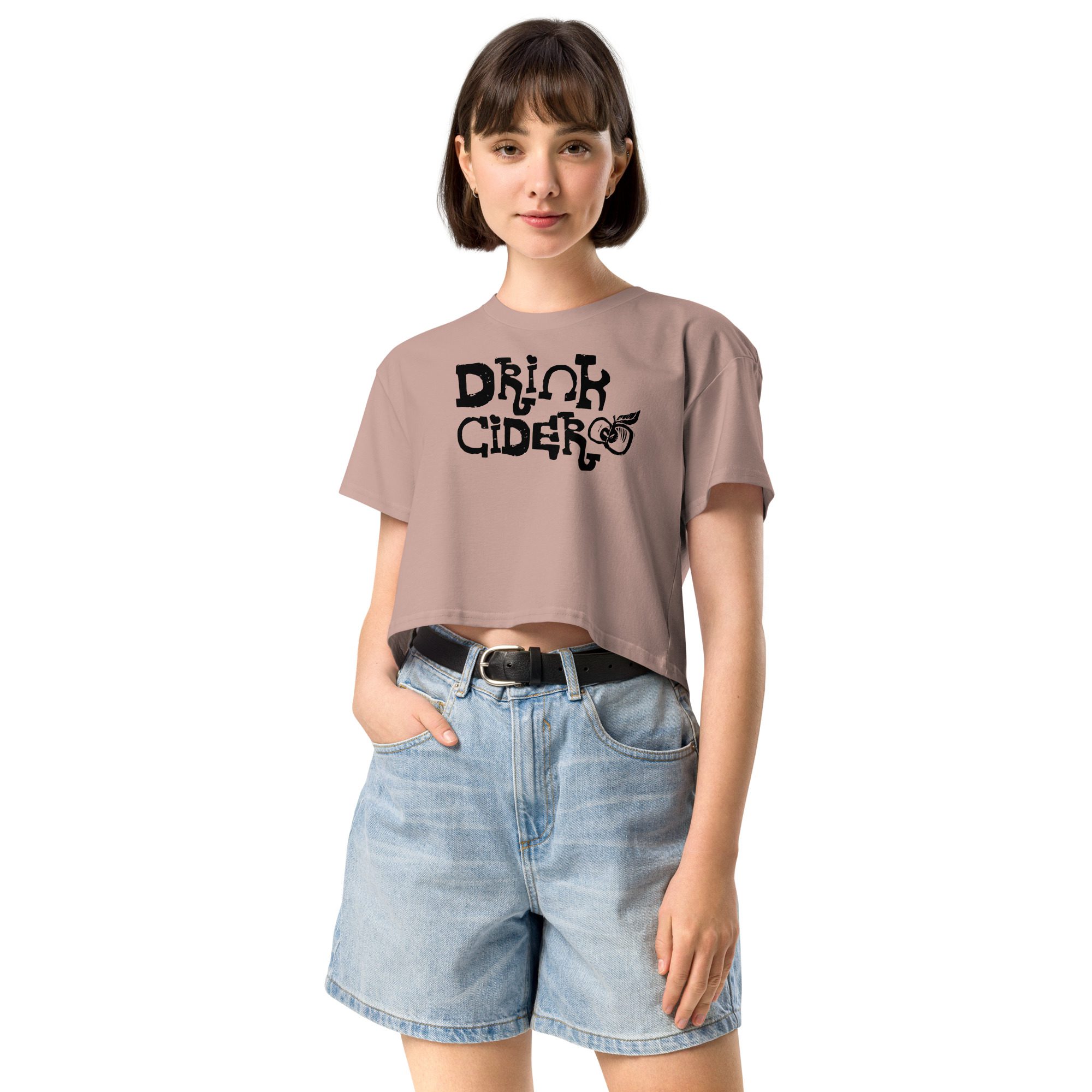 Drink Cider Women’s crop top - Image 2